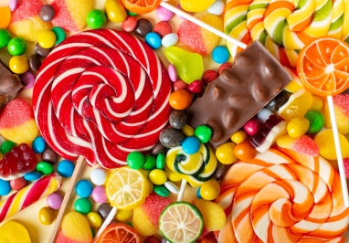 Image of a variety of candy